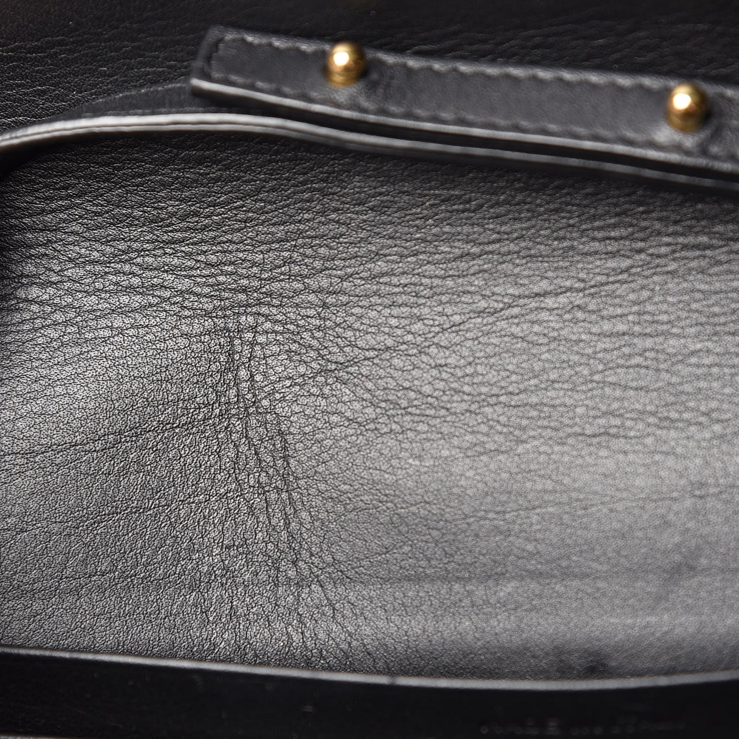 Calfskin Classic Y Ligne Chain Wallet Black