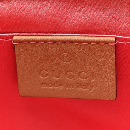 Gucci Metallic Calfskin Matelasse Studded Small Pearly GG Marmont Chain Shoulder Bag Gold 6 of 11