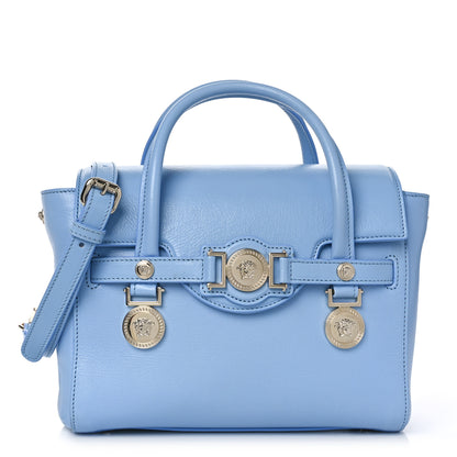 Versace Calfskin Small Signature Bag Light Blue 1 of 9