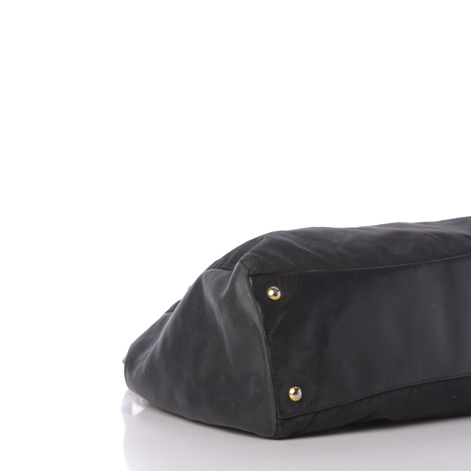 Prada Tessuto Nylon Saffiano Tote Black 6 of 13