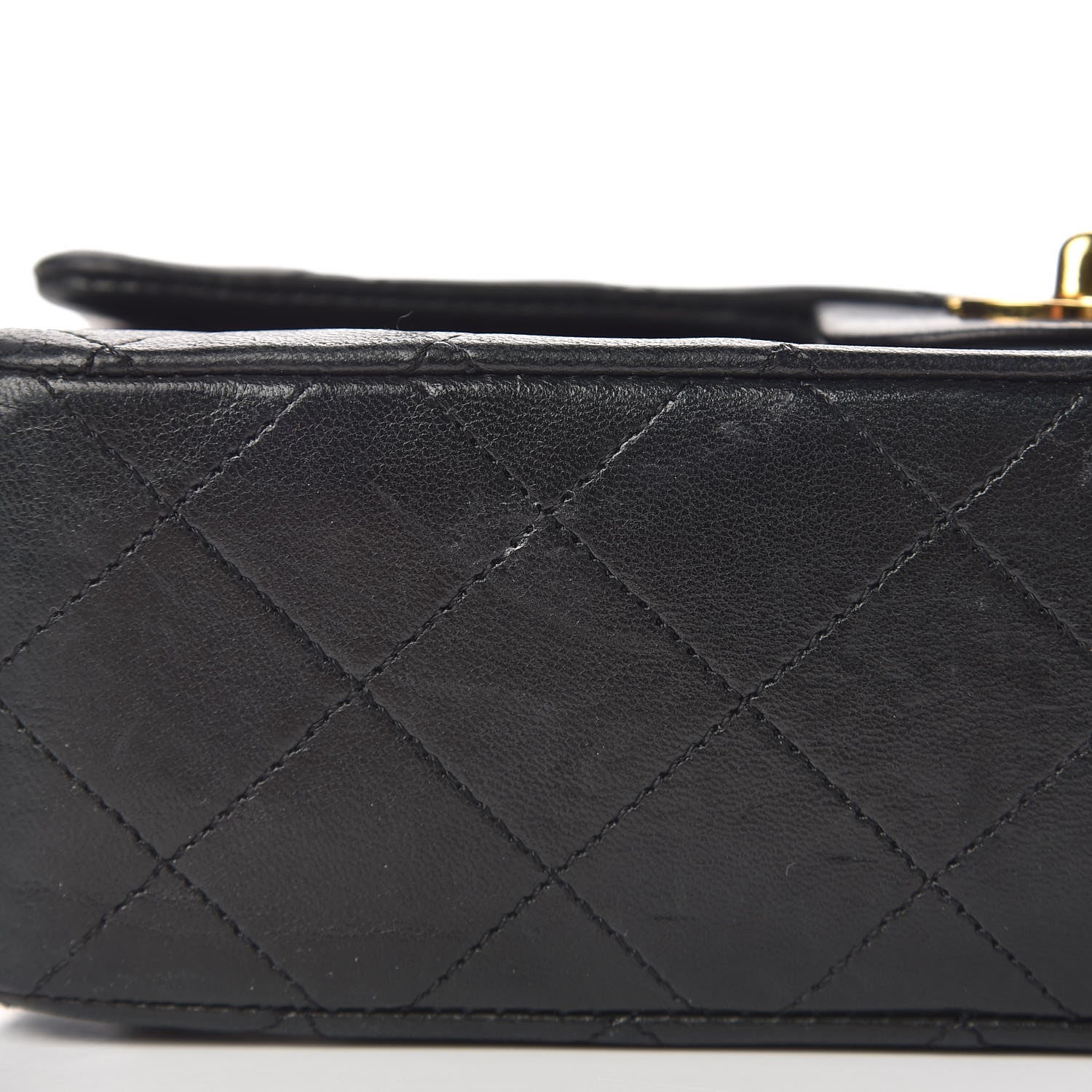 Chanel Lambskin Quilted Small Double Flap Black 16 of 17