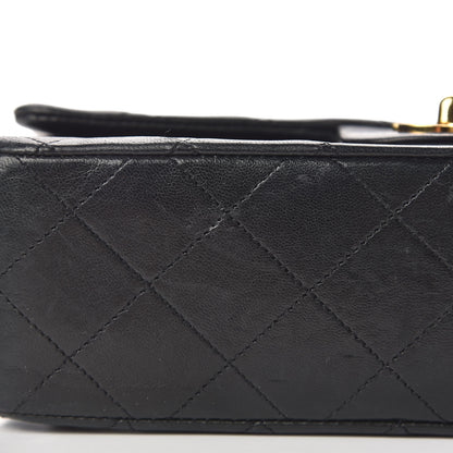 Chanel Lambskin Quilted Small Double Flap Black 16 of 17