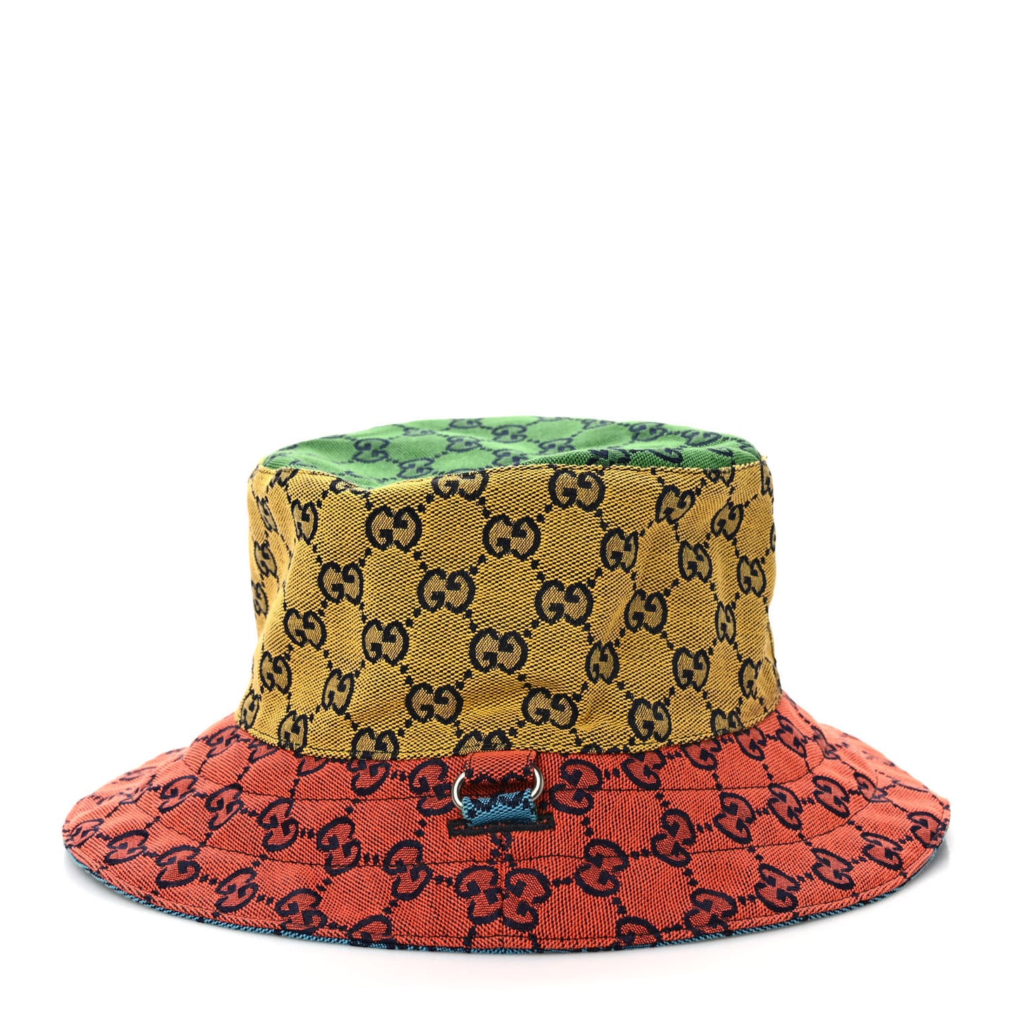 Monogram Multicolor Reversible Bucket Hat Yellow Multicolor