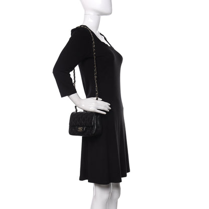 Chanel Lambskin Quilted Mini Square Flap Black 2 of 11