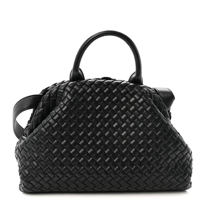 Bottega Veneta Nappa Intrecciato Padded Small The Top Handle Tote Bag Black 1 of 9