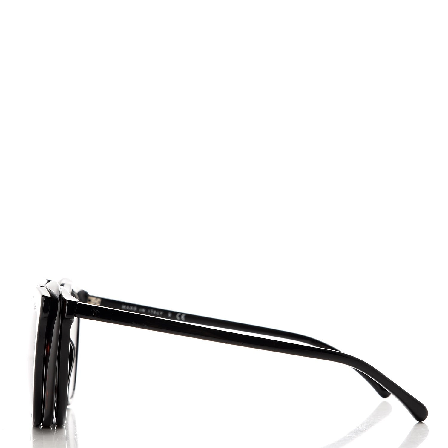 Chanel Clip On Sunglasses 5390 Black Tortoise 5 of 14
