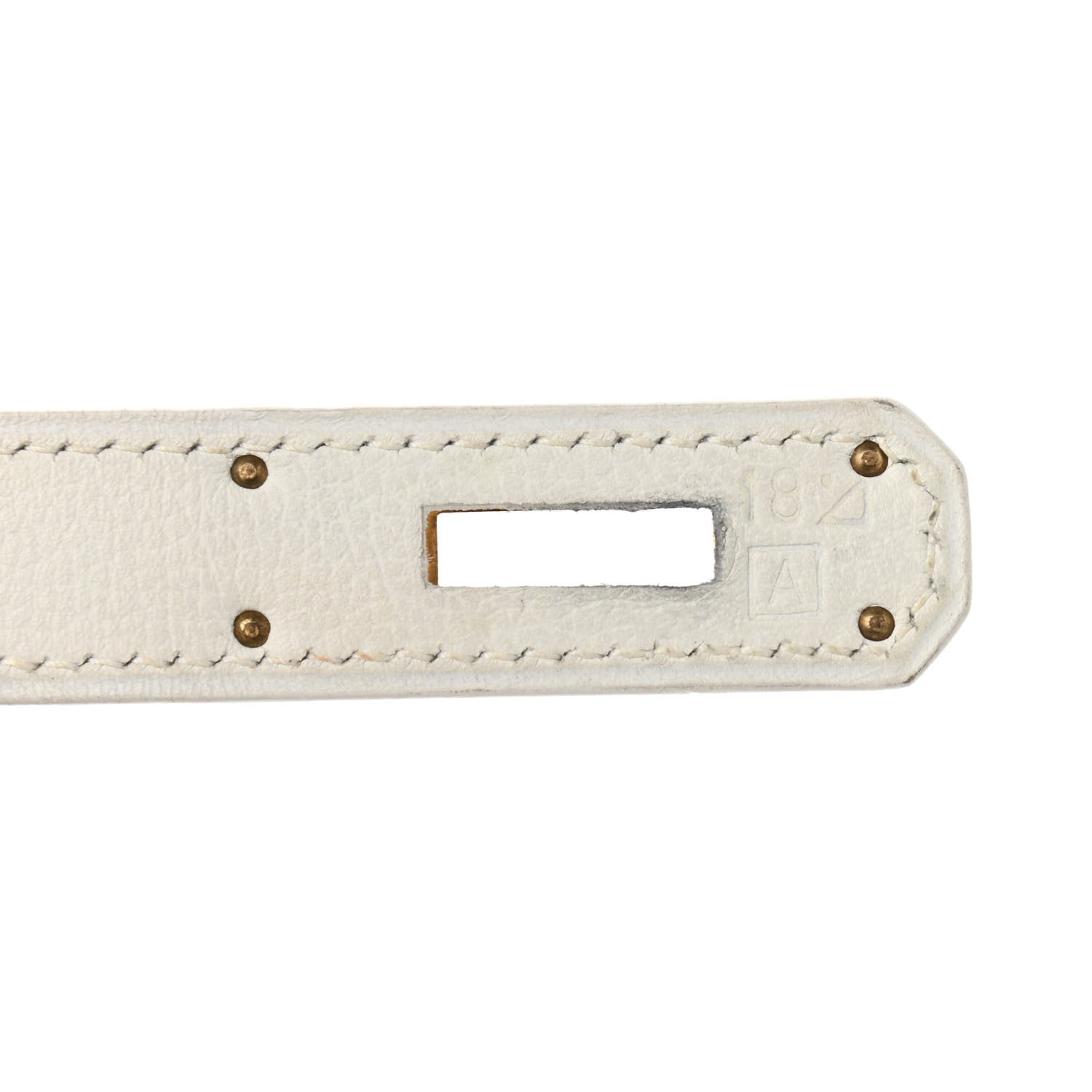 Hermes Evercolor Kelly Retourne 32 White 7 of 16