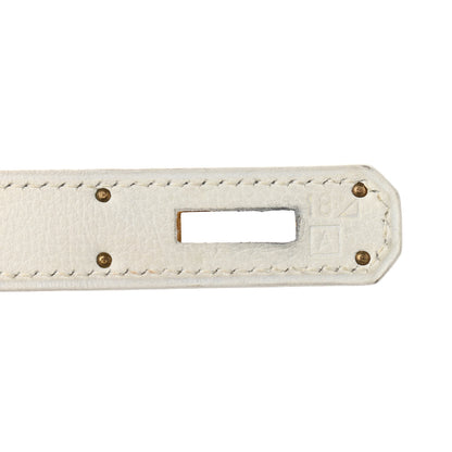 Hermes Evercolor Kelly Retourne 32 White 7 of 16
