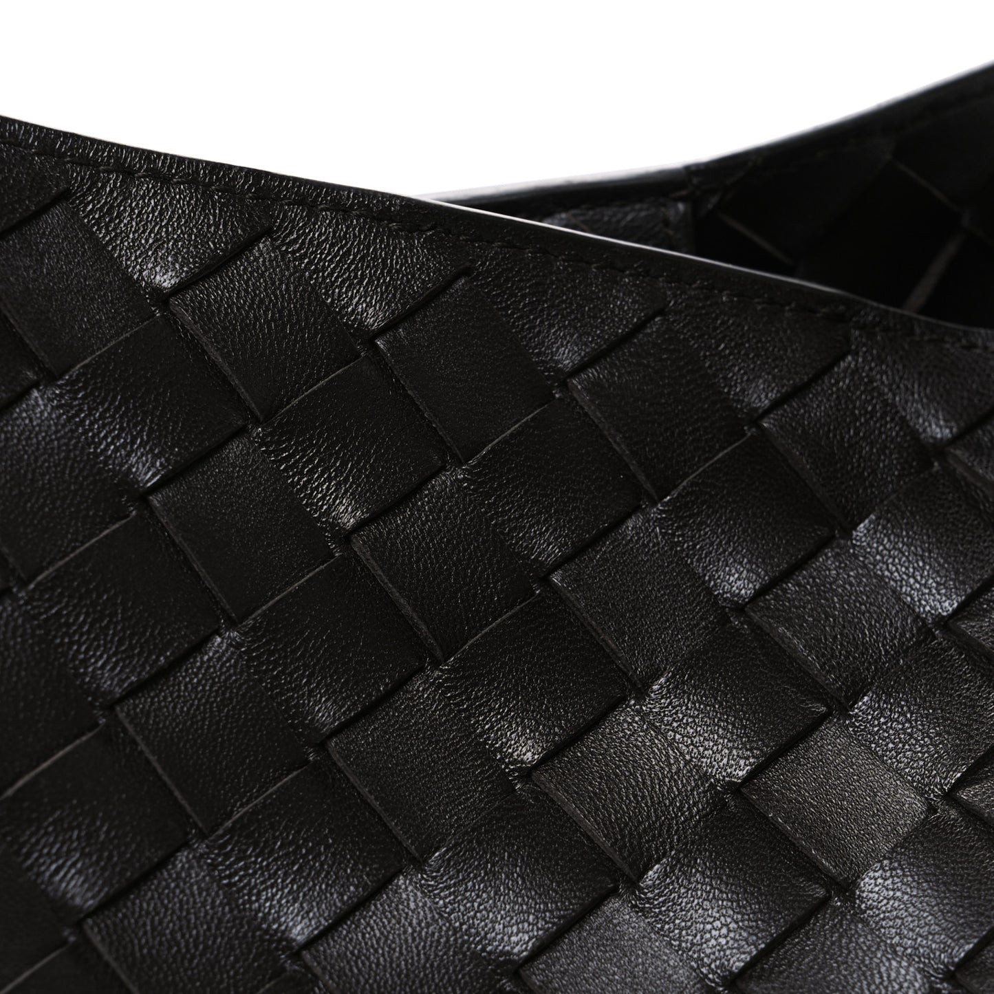 Nappa Intrecciato Large Andiamo Parachute Shoulder Bag Fondant