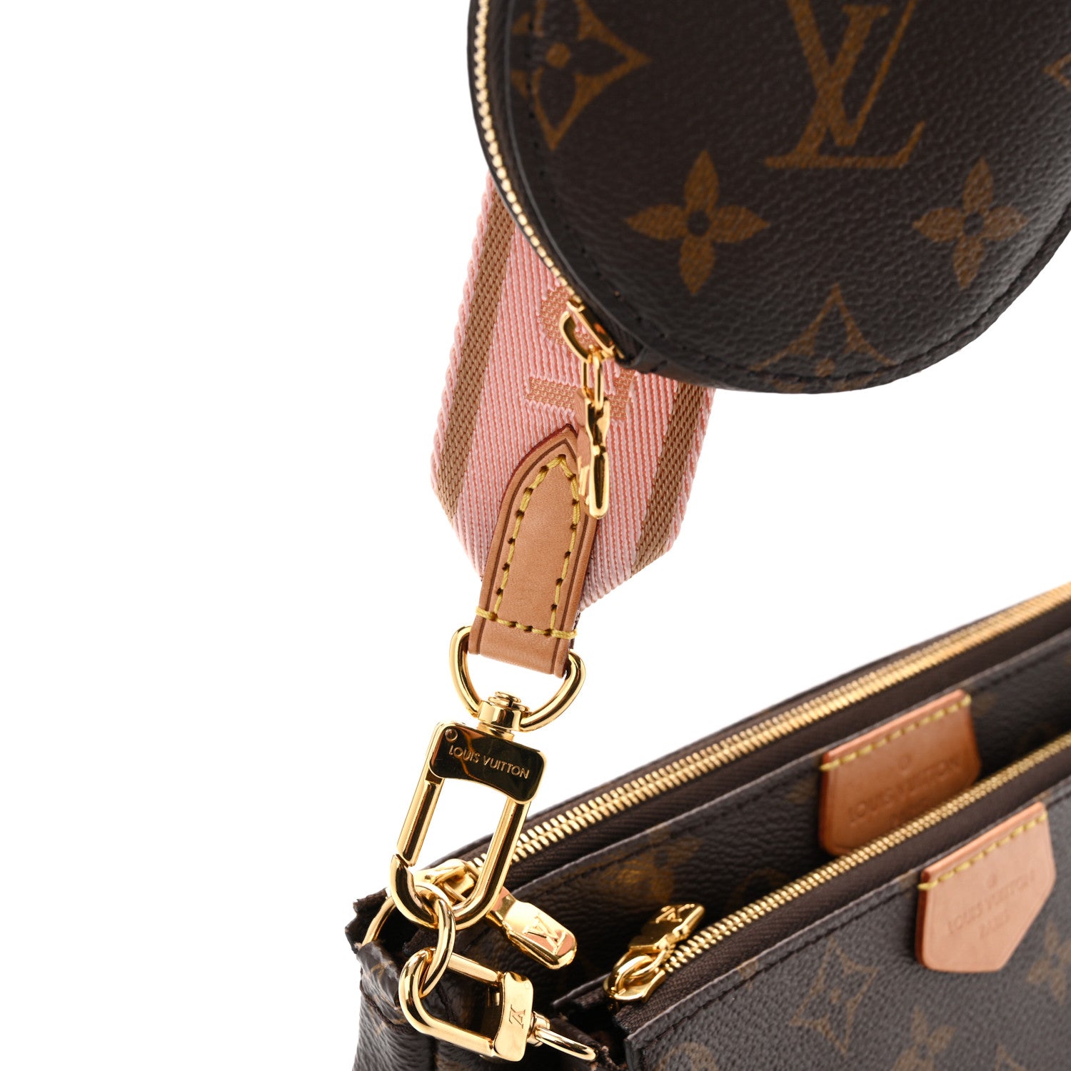 Louis Vuitton Monogram Multi Pochette Accessories Rose Clair 12 of 13