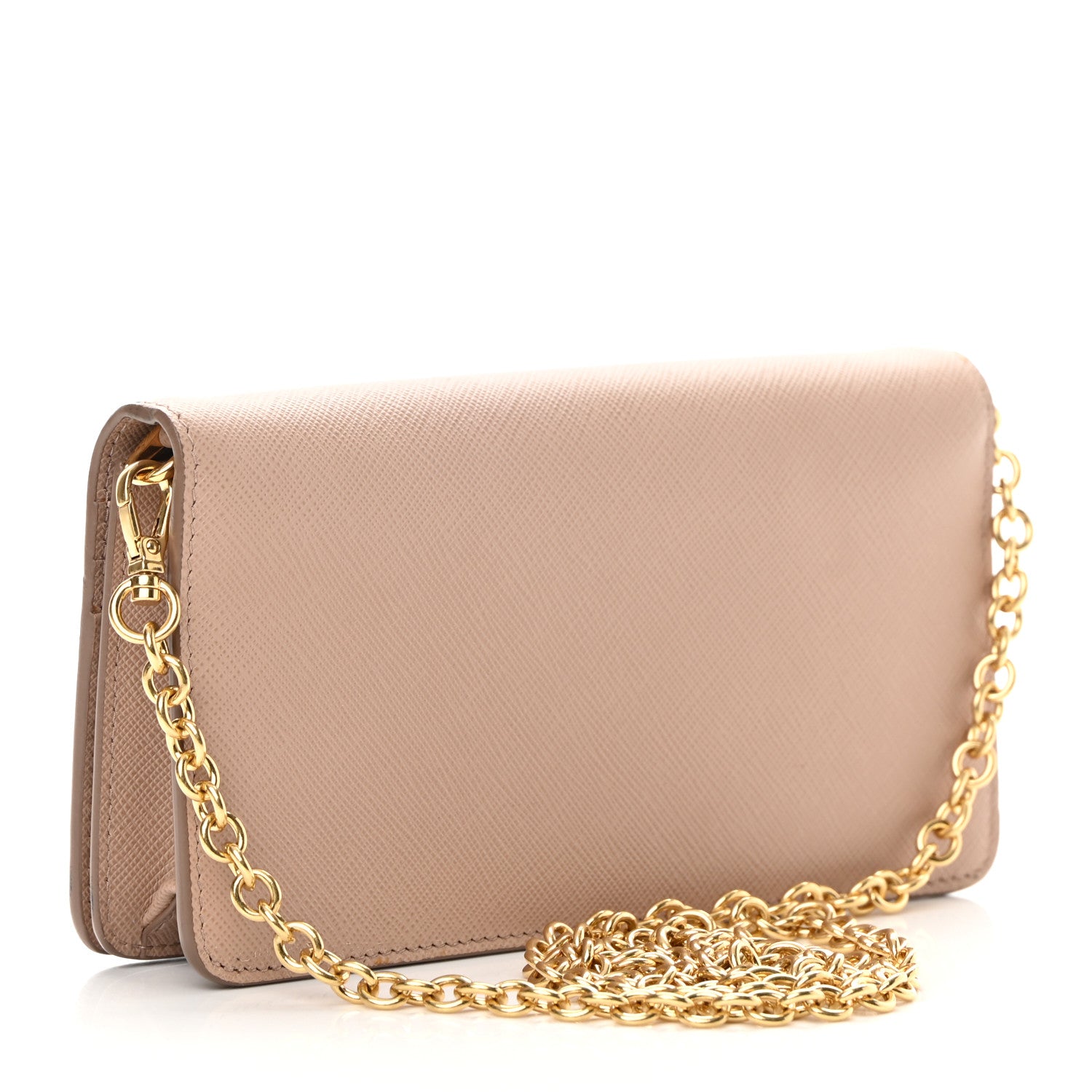 Prada Saffiano Metal Mini Crossbody Bag Cipria 3 of 13