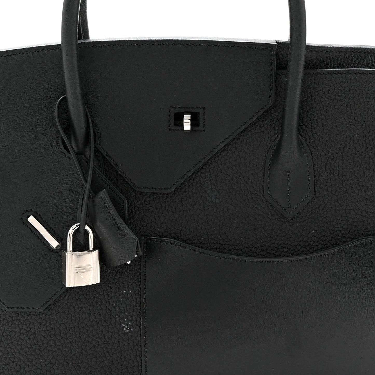 Togo Swift Birkin En Desordre Sellier 30 Black