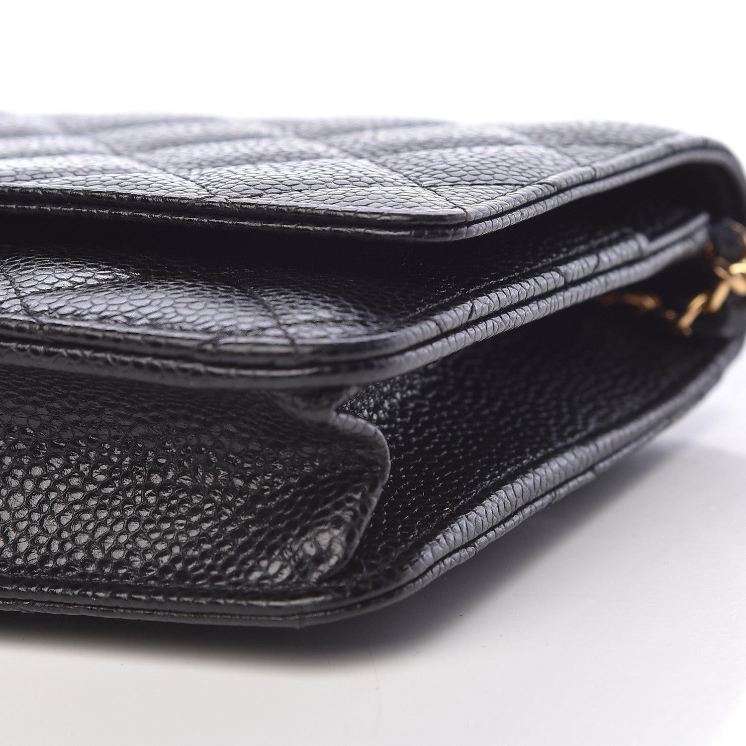 Chanel Caviar Quilted Wallet On Chain WOC Black 11 of 13