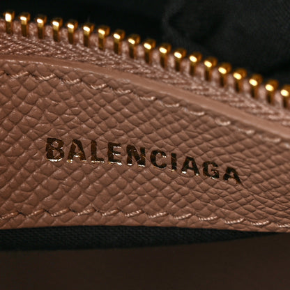 Balenciaga Grained Calfskin S Ville Top Handle Bag Beige Tapioca 8 of 11