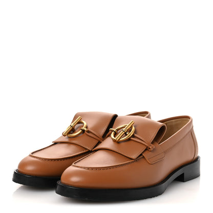 Hermes Calfskin Womens Impact Loafers 36 Naturel 4 of 13