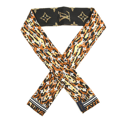 Louis Vuitton Silk Monogram Giant Jungle Bandeau Black 2 of 4