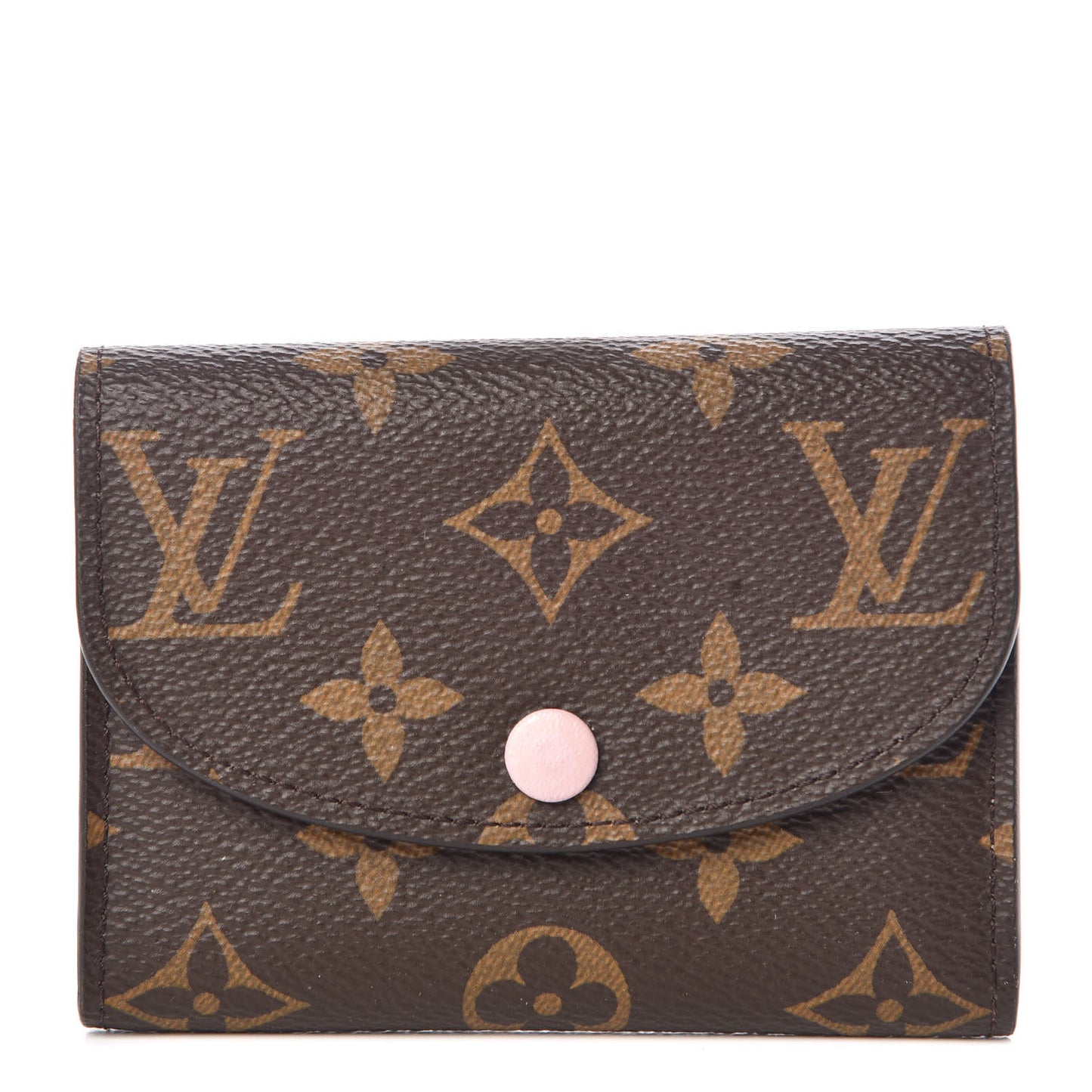 Monogram Rosalie Coin Purse Rose Ballerine