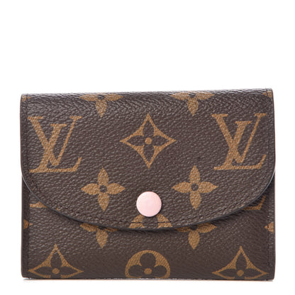Louis Vuitton Monogram Rosalie Coin Purse Rose Ballerine 1 of 7