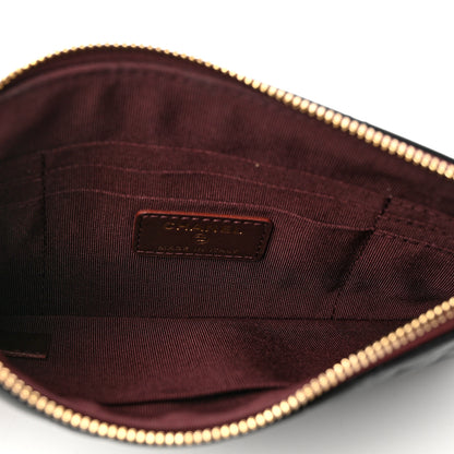 Chanel Lambskin Quilted Cosmetic Case Black 5 of 7