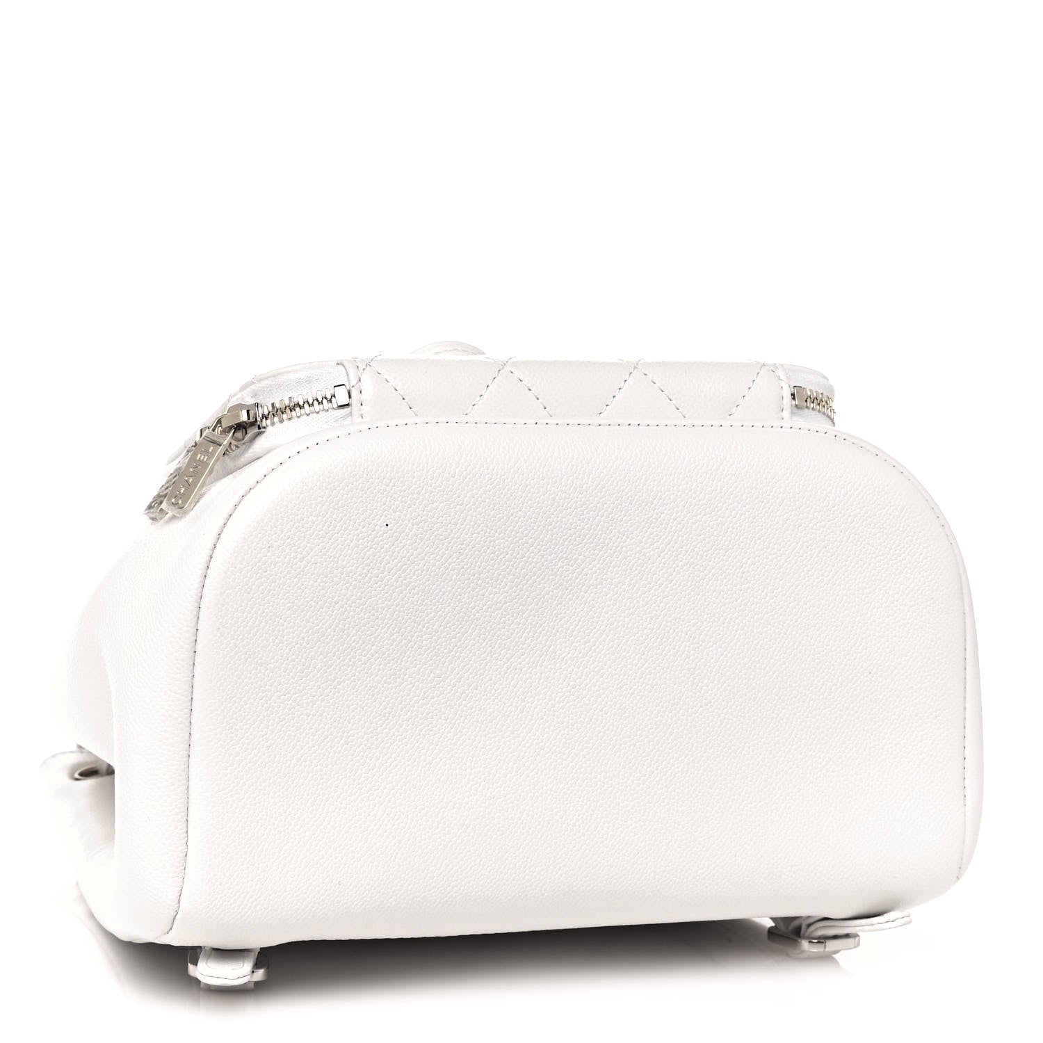 Chanel Caviar Quilted Business Affinity Backpack White 4 of 14