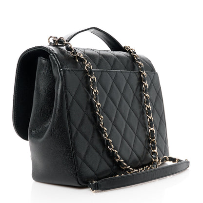 Chanel Caviar Quilted Large Business Affinity Flap Black 3 of 11