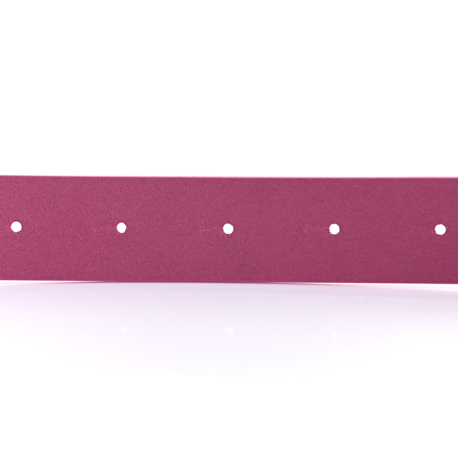 Balenciaga Shiny Box Calfskin BB 25mm Thin Belt 75 30 Fuchsia 4 of 5