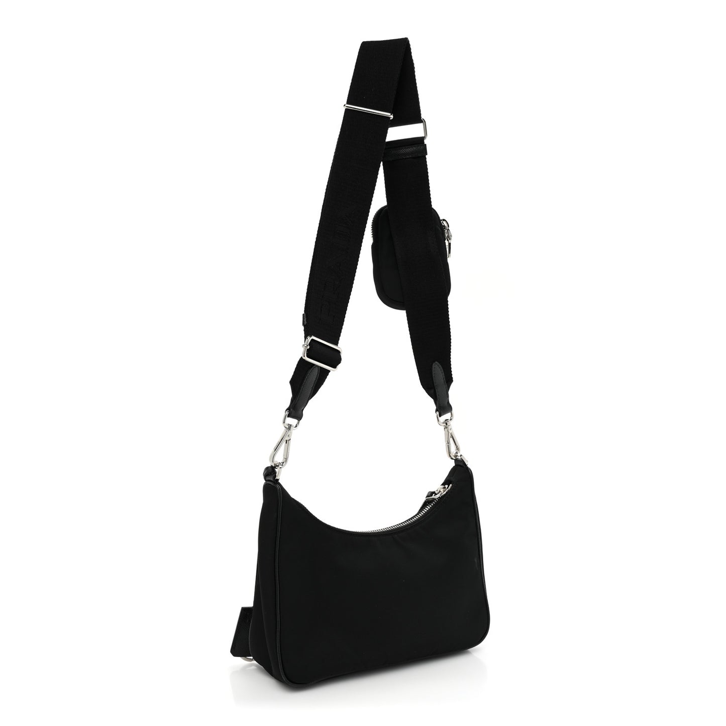 Nylon Re-Edition 2005 Shoulder Bag Black