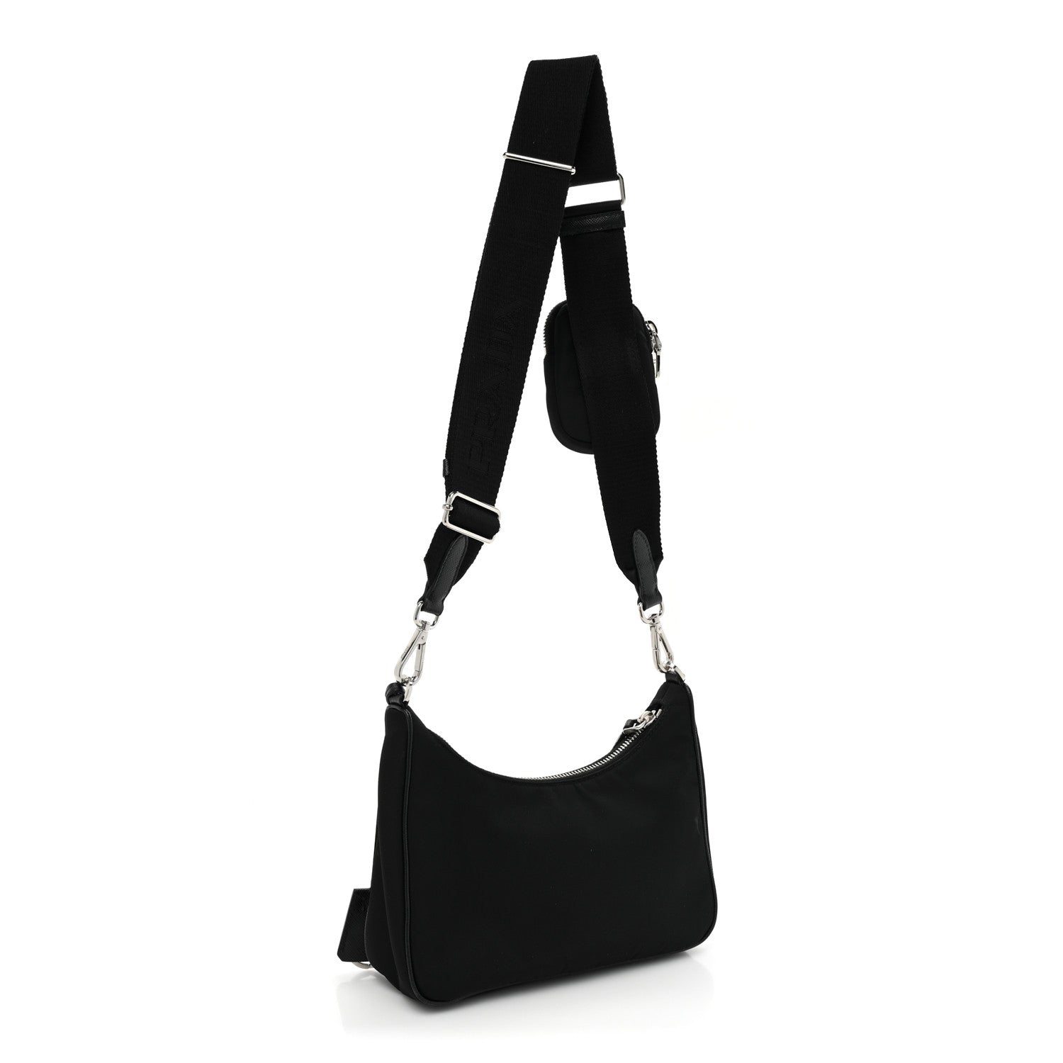Prada Nylon Re-Edition 2005 Shoulder Bag Black 3 of 13