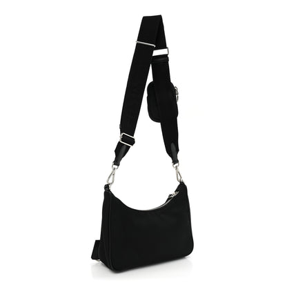 Prada Nylon Re-Edition 2005 Shoulder Bag Black 3 of 13