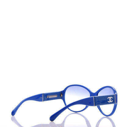 Chanel CC Logo Sunglasses 5229Q Blue 4 of 8