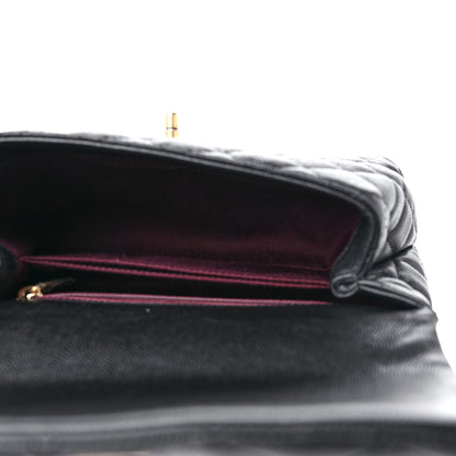 Chanel Caviar Quilted Mini Coco Handle Flap Black 5 of 9