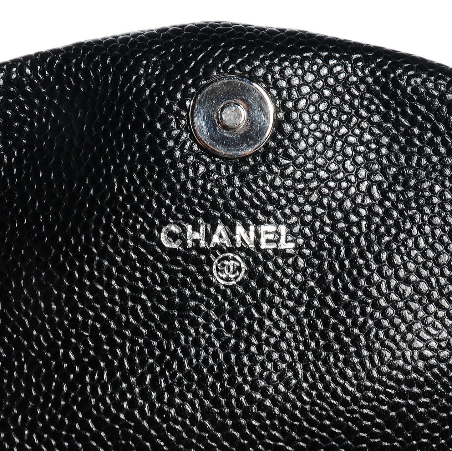 Caviar Half Moon Wallet On Chain WOC Black