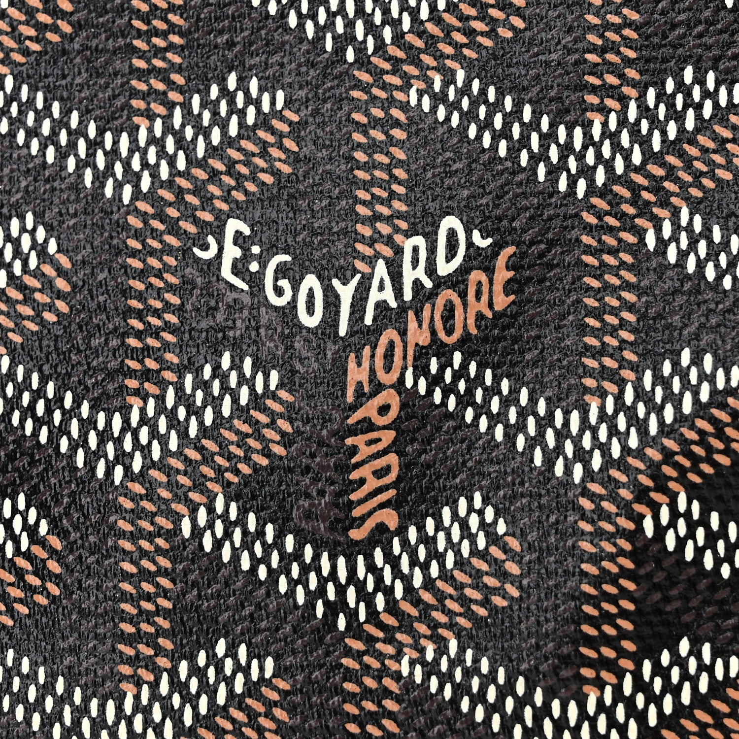 Goyard Goyardine Sainte Marie Soft Clutch Black 7 of 9