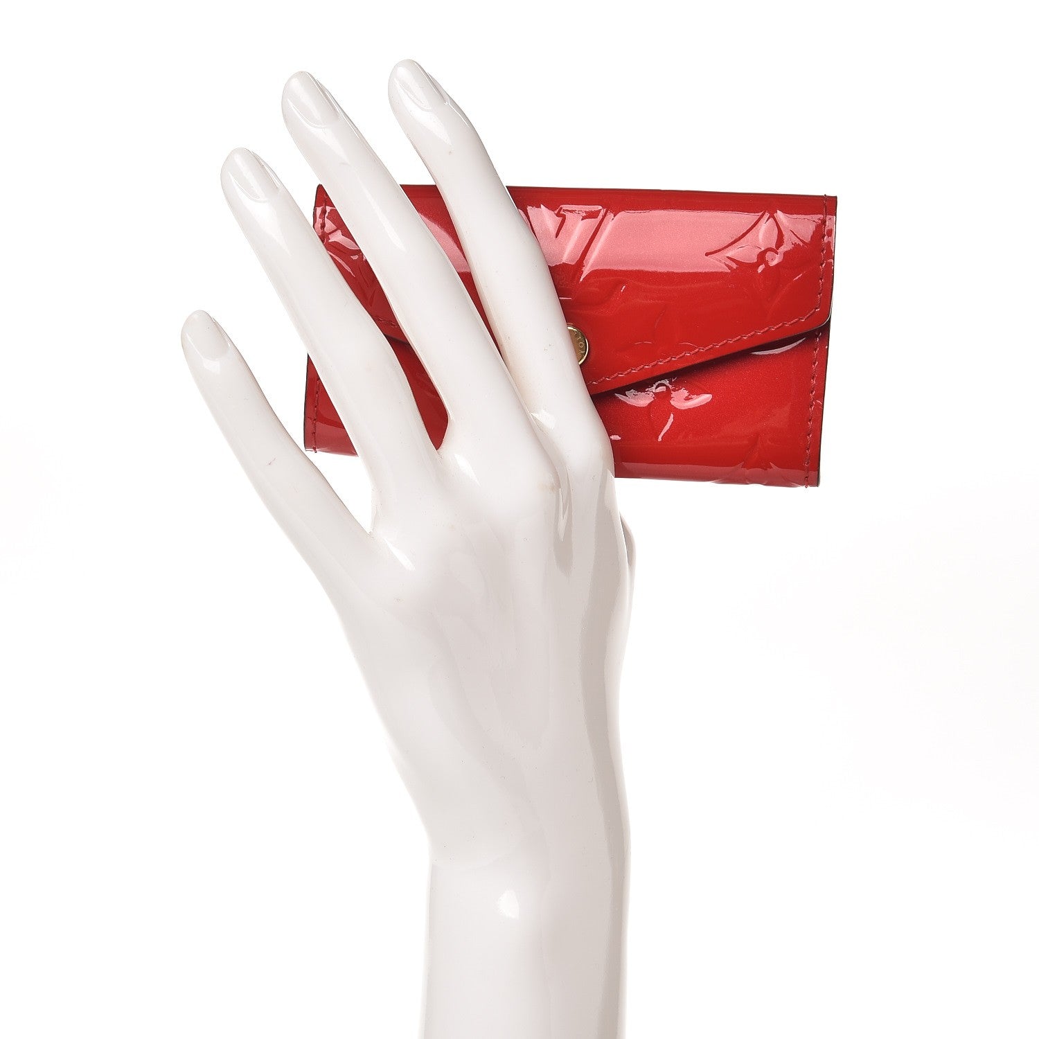 Louis Vuitton Vernis Multicles 4 Key Holder Cherry 2 of 7