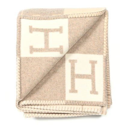 Hermes Wool Cashmere Avalon III Blanket Coco Camomille 2 of 3