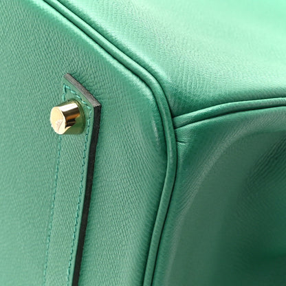 Hermes Epsom Birkin 35 Vert Vertigo 11 of 12