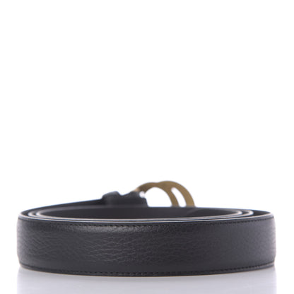 Gucci Calfskin Mens Interlocking G Belt 115 46 Black 2 of 7