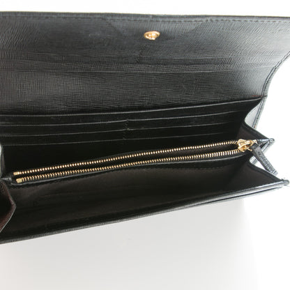 Fendi Vitello Elite Continental Wallet Black 5 of 7
