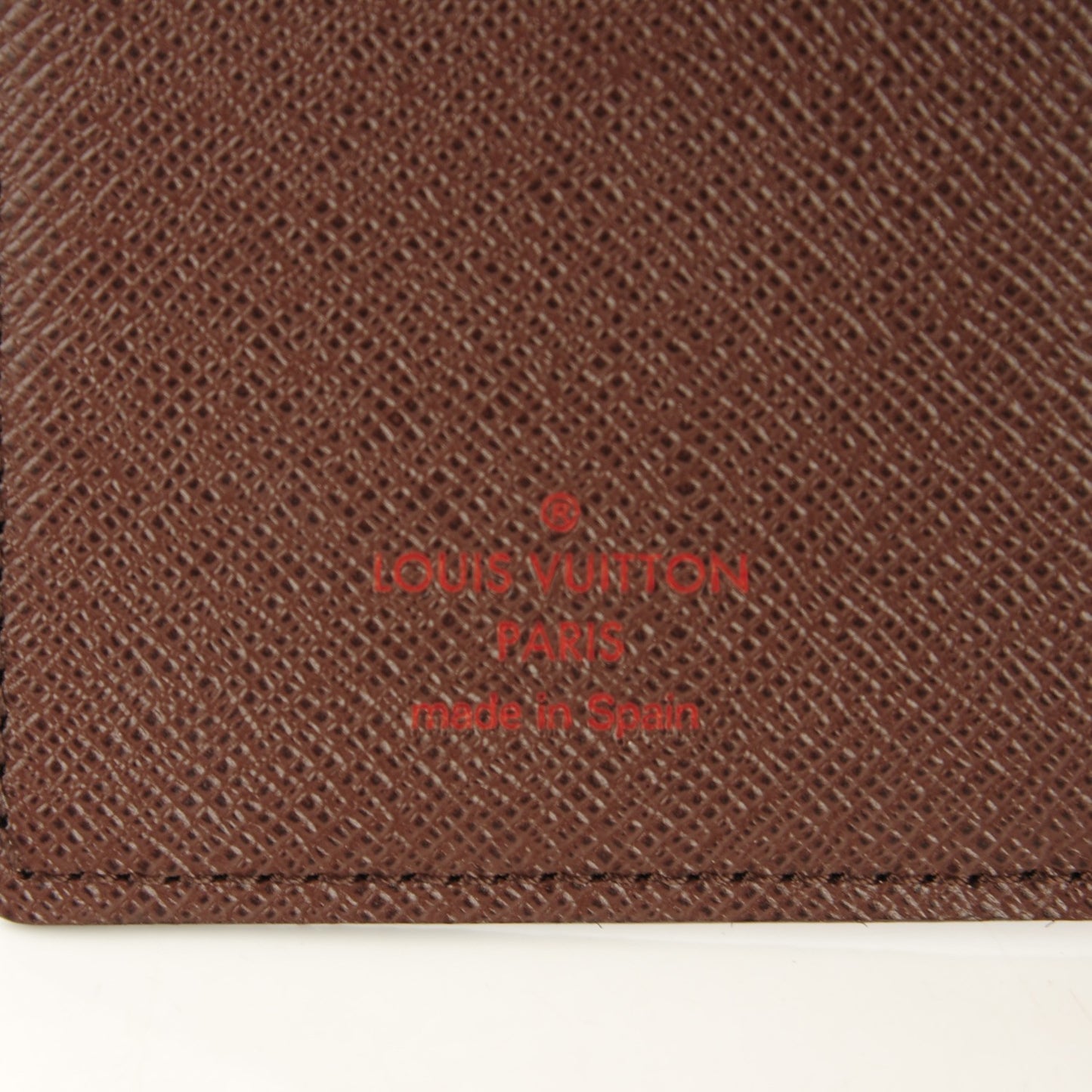 Damier Ebene Small Ring Agenda Cover