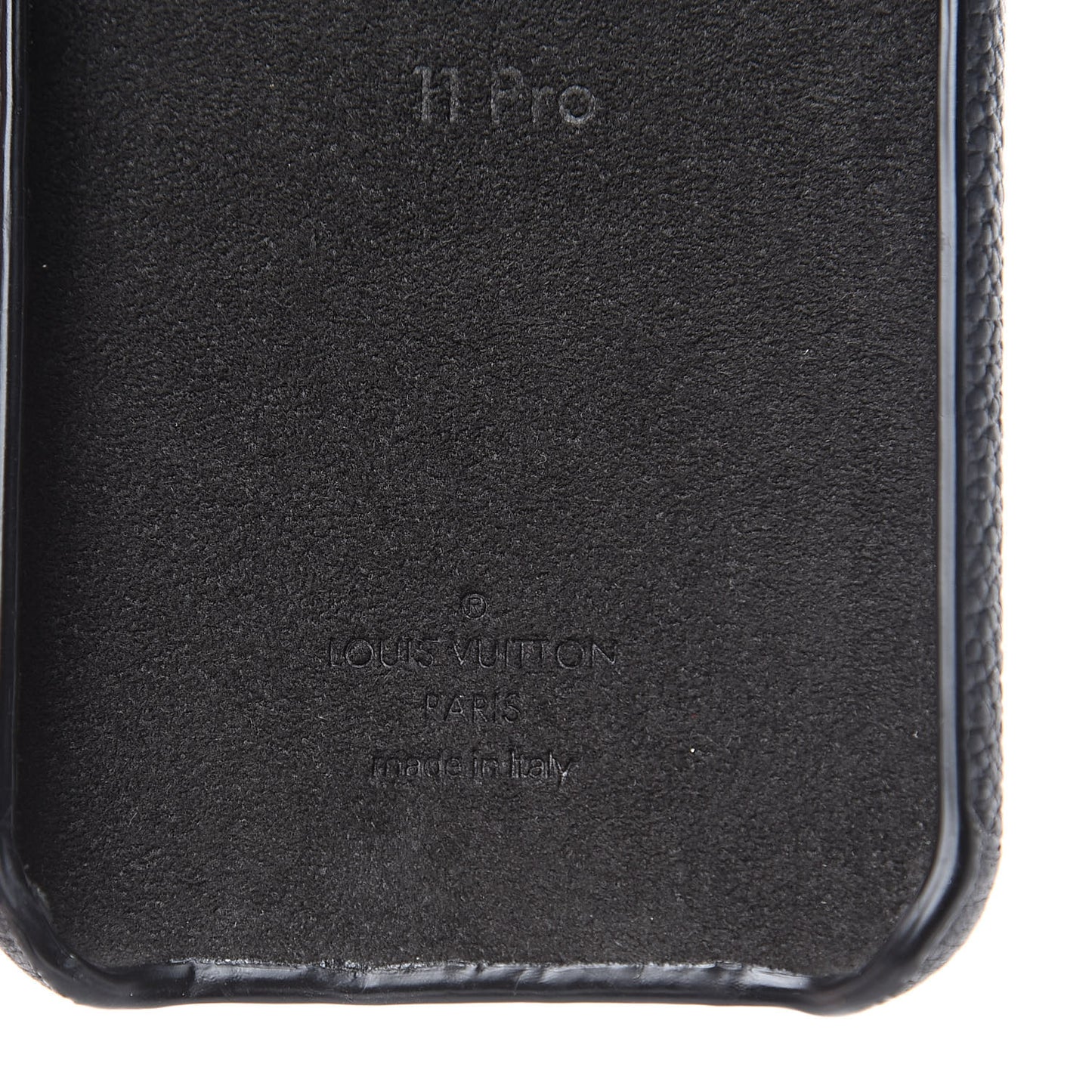 Monogram iPhone 11 Pro Bumper Black