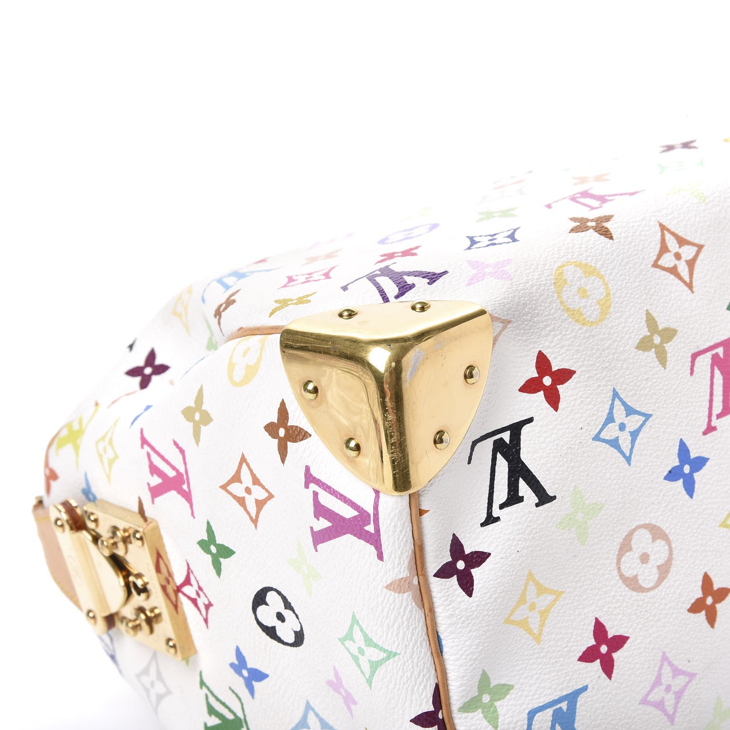 Louis Vuitton Monogram Multicolor Speedy 30 White 7 of 11