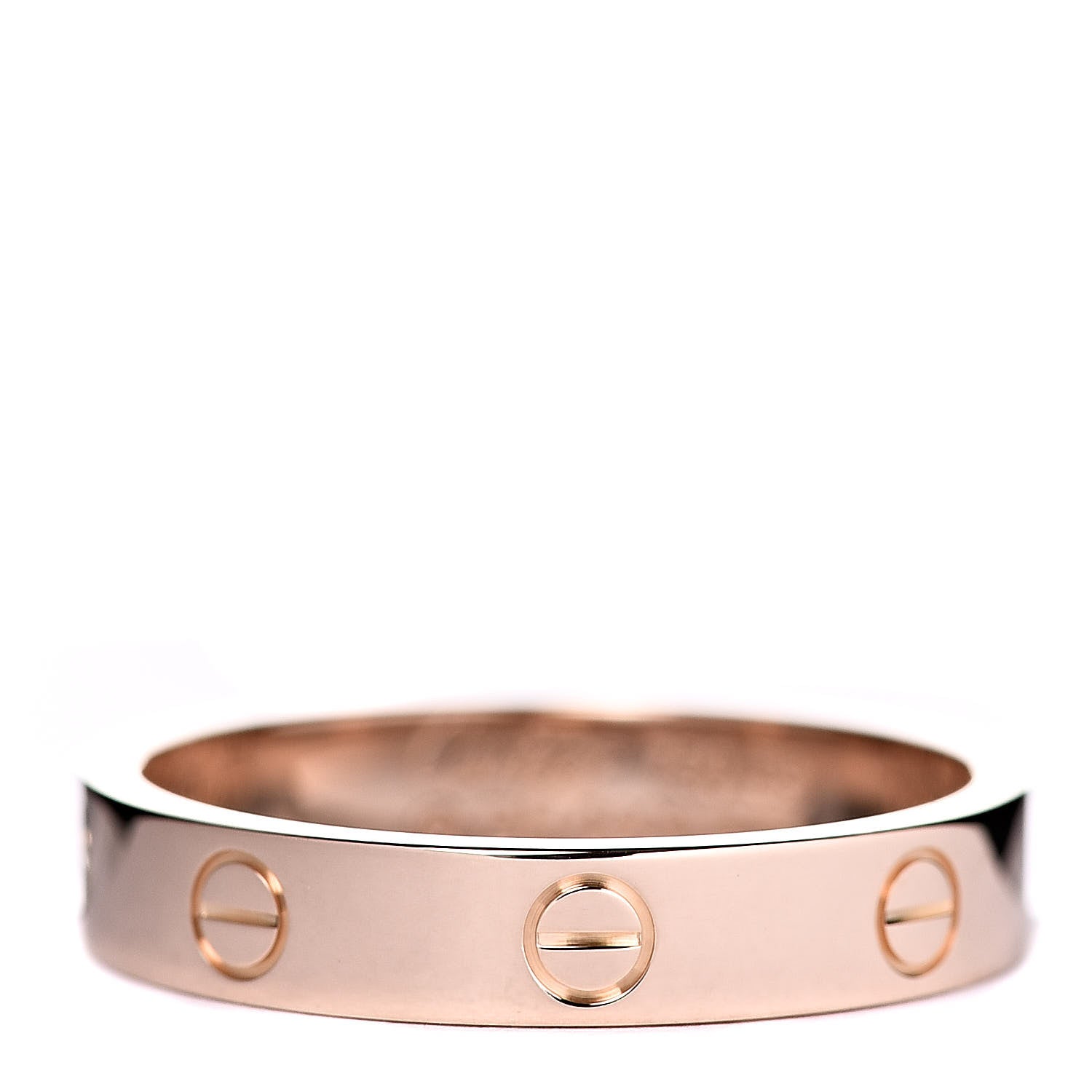 Cartier 18K Pink Gold 3.5mm LOVE Wedding Band Ring 59 8.75 1 of 5
