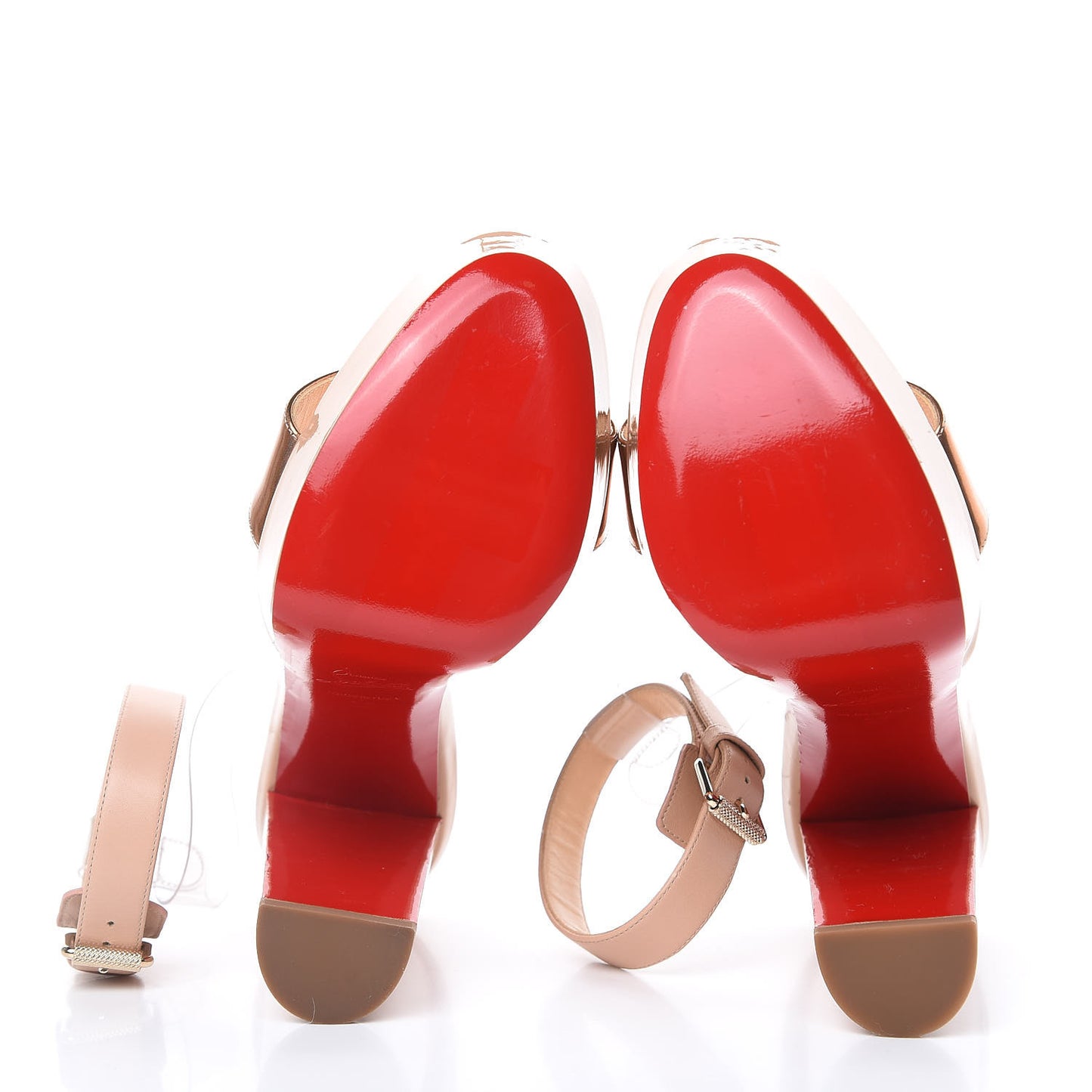 Metallic Patent PVC Cherrysandal 140 Platform Sandals 37 Doudou