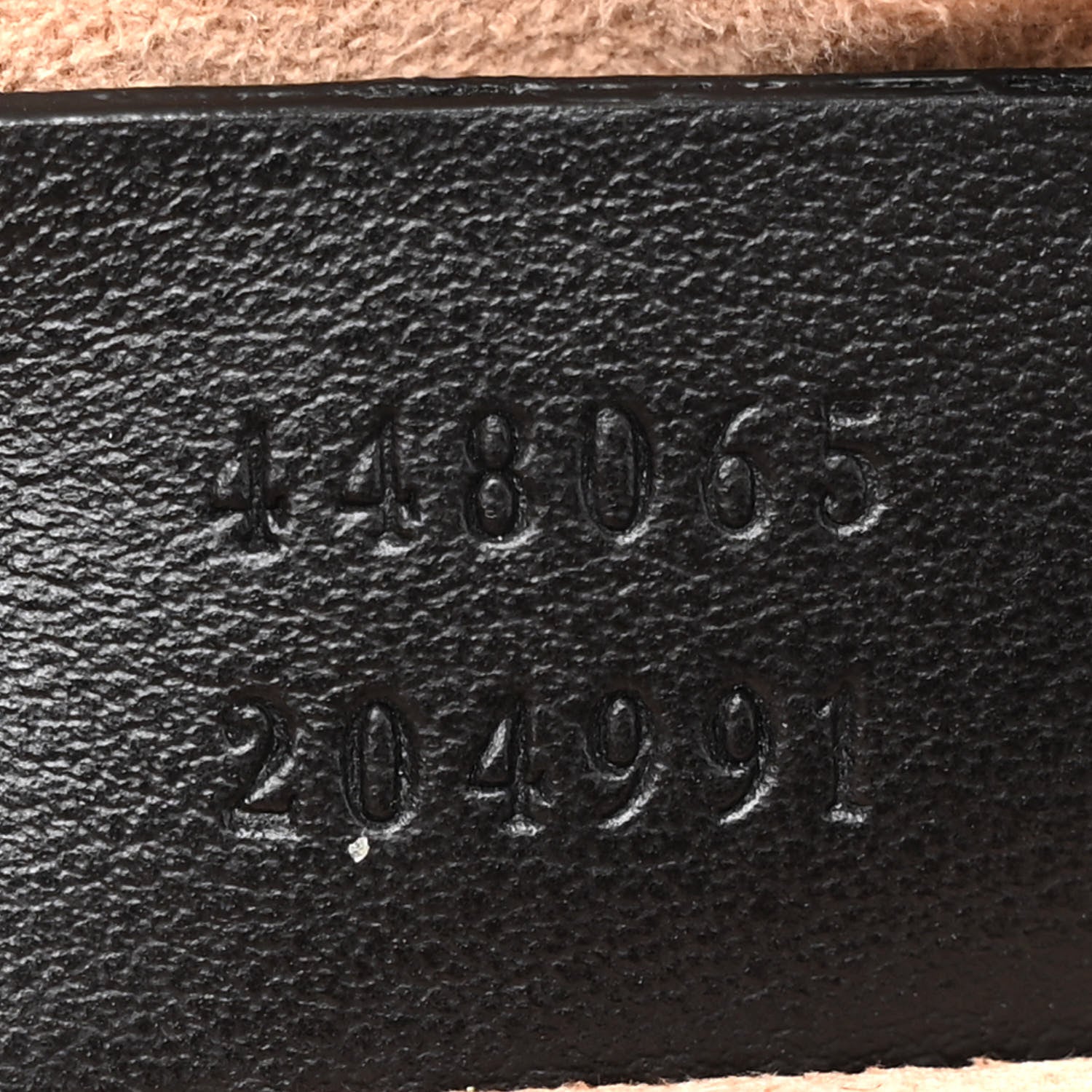 Gucci Calfskin Matelasse Mini GG Marmont Chain Shoulder Bag Black 7 of 11