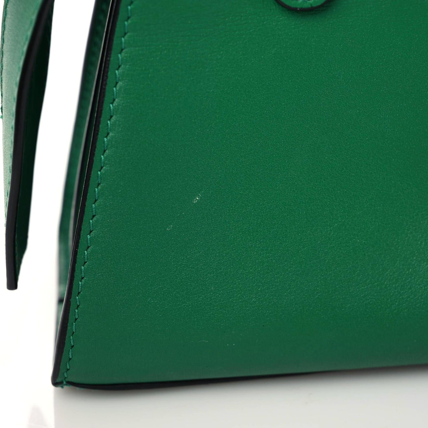 Smooth Calfskin Neo Classic Silver Hardware Mini City Grass Green