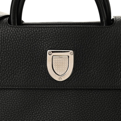 Christian Dior Grained Calfskin Medium Diorever Flap Black 8 of 12