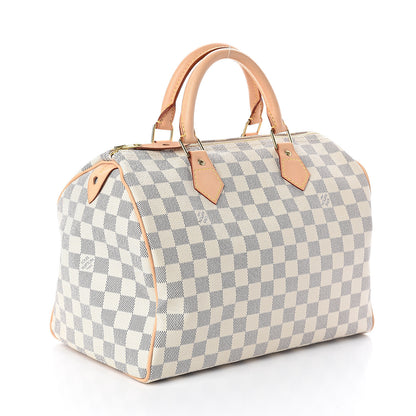 Louis Vuitton Damier Azur Speedy 30 2 of 9