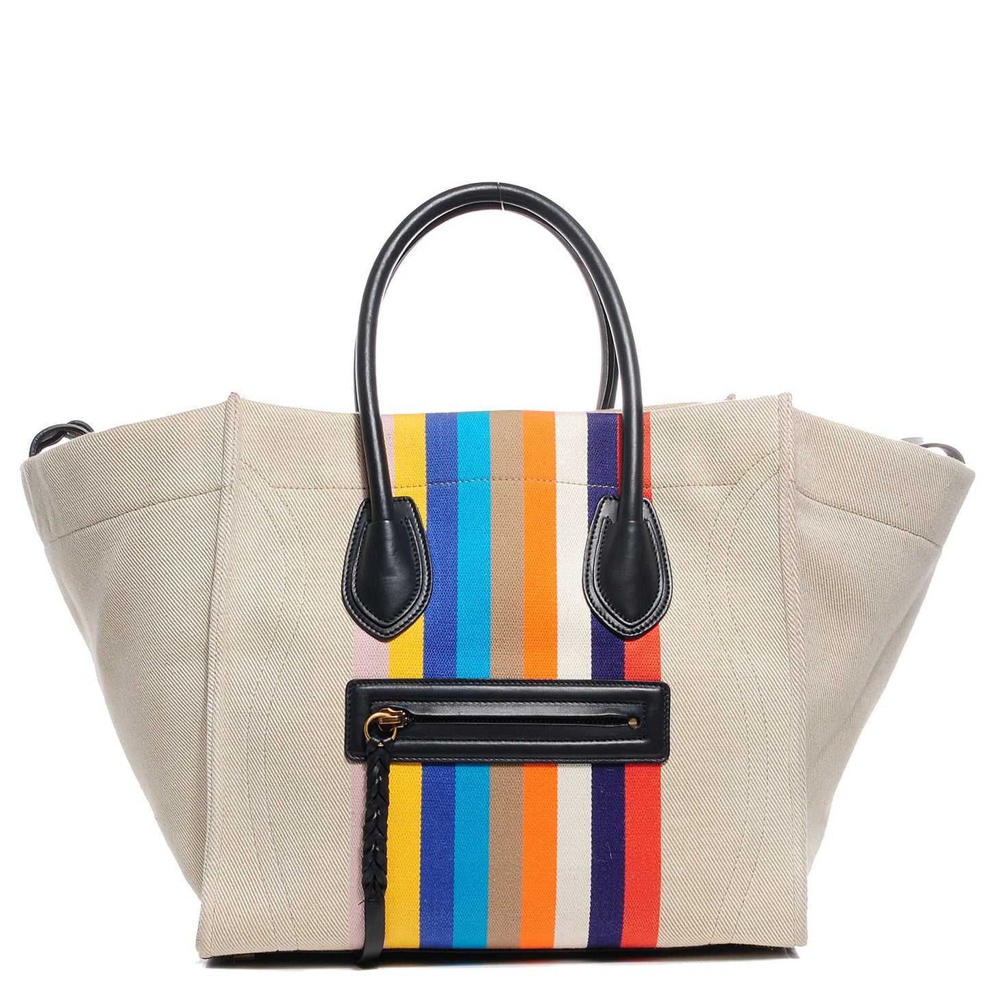 Cotton Canvas Medium Phantom Luggage Multicolor