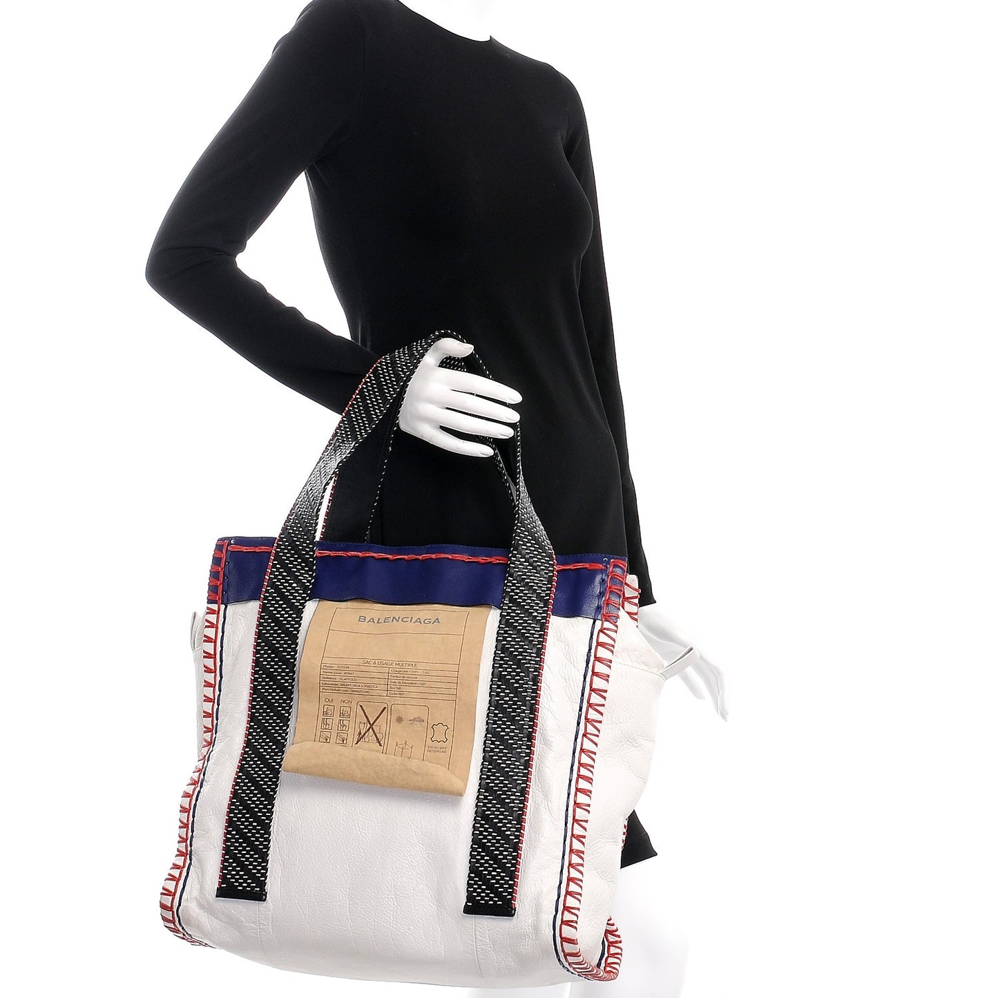 Agneau Arena Medium Scaffold Shopper Tote