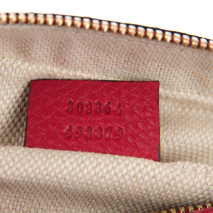 Gucci Python Small Soho Disco Bag Red 6 of 7